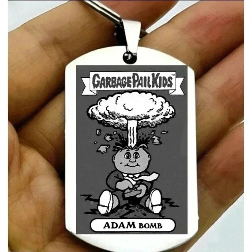 Garbage Pail Kids Hot Cute Art Design Old School Keychain